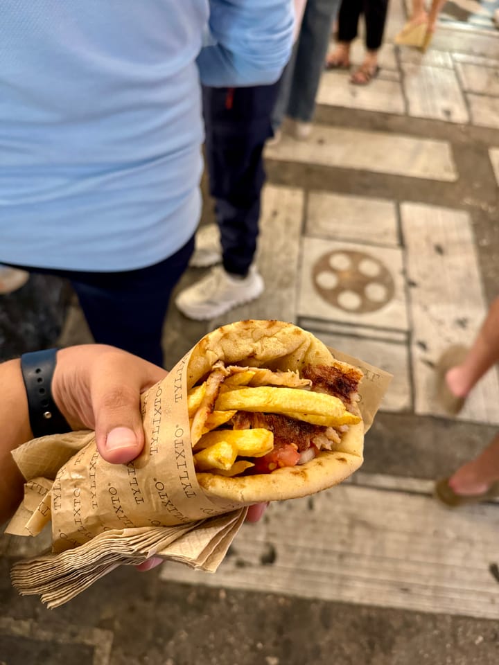 📍Tylixto Greek Wrap, Athens